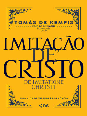 cover image of Imitação de Cristo